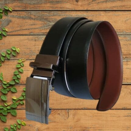 Italian Leather Reversible Belt for Men